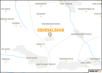 map of Novosëlovka