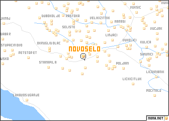 map of Novoselo