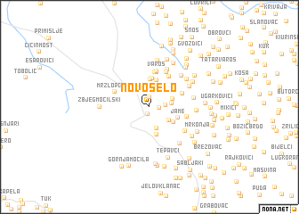 map of Novo Selo