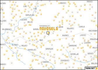 map of Novo Selo