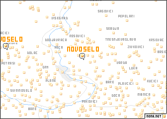 map of Novo Selo