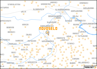 map of Novo Selo