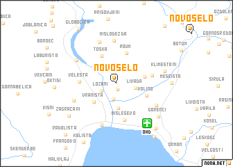 map of Novo Selo