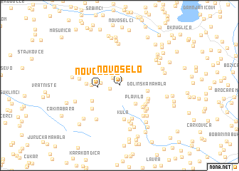 map of Novo Selo