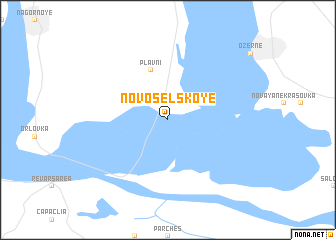 map of Novoselʼskoye