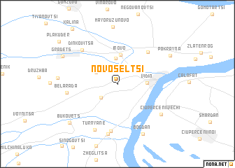 map of Novoseltsi