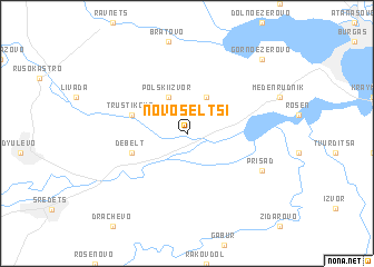 map of Novoseltsi