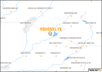 map of Novoselʼye