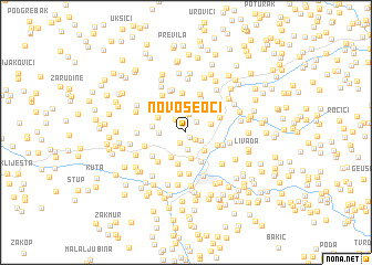 map of Novoseoci