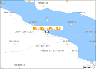 map of Novoshepelichi