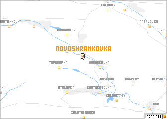 map of Novo-Shramkovka