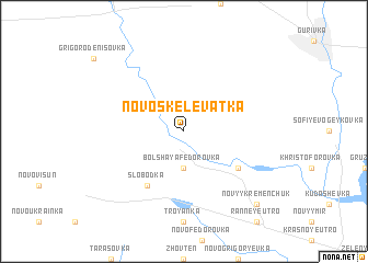 map of Novoskelevatka