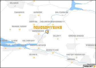 map of Novo-Sofiyevka