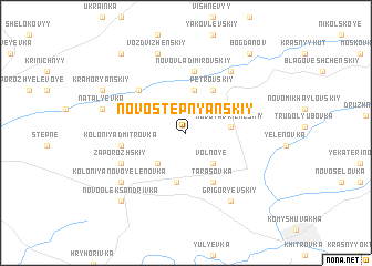 map of Novostepnyanskiy