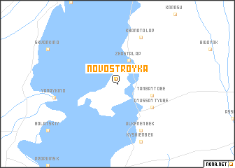 map of Novostroyka