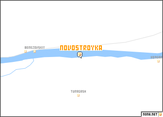 map of Novostroyka