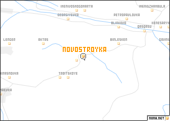 map of Novostroyka