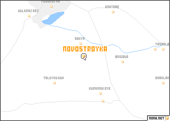 map of Novostroyka