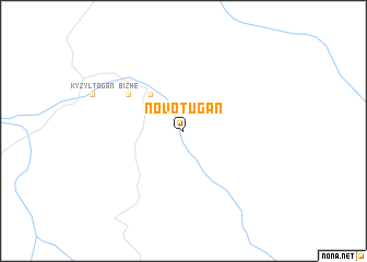 map of Novotugan