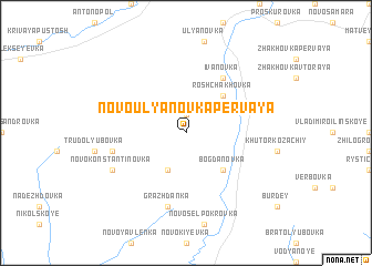 map of Novo-Ulʼyanovka Pervaya