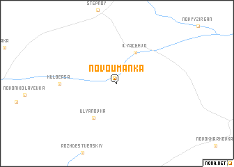 map of Novoumanka