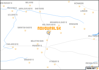 map of Novoural\