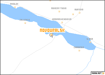 map of Novoural\