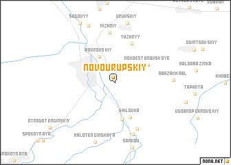 map of Novourupskiy