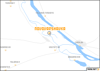 map of Novovarshavka
