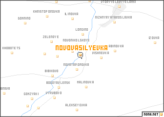 map of Novovasil\