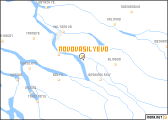 map of Novovasil\