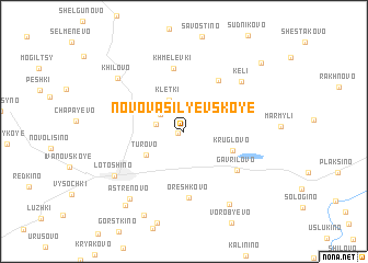 map of Novovasil\