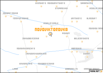 map of Novo-Viktorovka