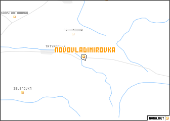 map of Novovladimirovka