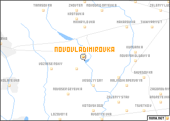 map of Novovladimirovka