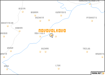 map of Novovolkovo