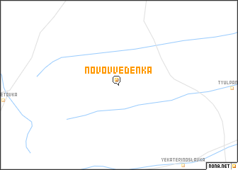map of Novovvedenka