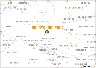 map of Novo-Yakovlevka