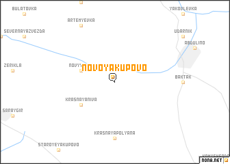 map of Novoyakupovo