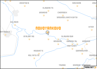 map of Novo Yankovo