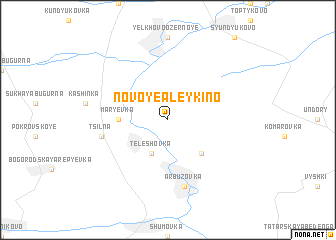 map of Novoye Aleykino