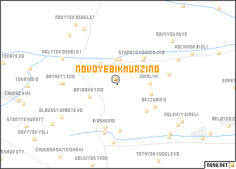 map of Novoye Bikmurzino
