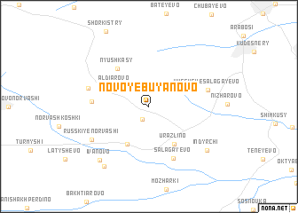 map of Novoye Buyanovo