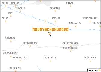 map of Novoye Chukurovo