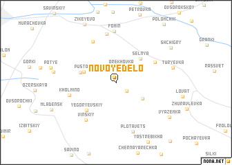 map of Novoye Delo