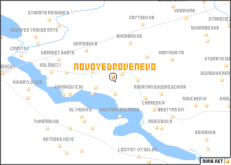 map of Novoye Drovenevo