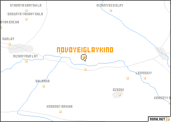 map of Novoye Iglaykino