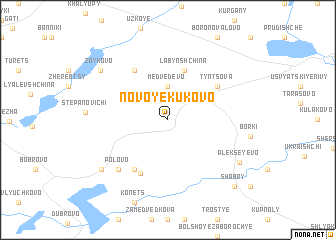 map of Novoye Kukovo