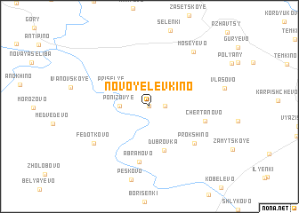 map of Novoye Lëvkino