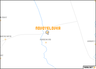 map of Novoyelovka